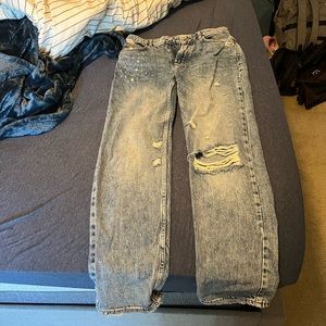 Free people straight leg jeans size 27